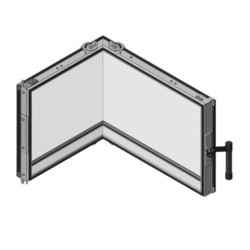 Dveře topeniště KV DYNAMIC R 3G S 55.44.42.21  